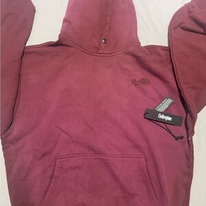 Burgundy Civil Regime Hoodie